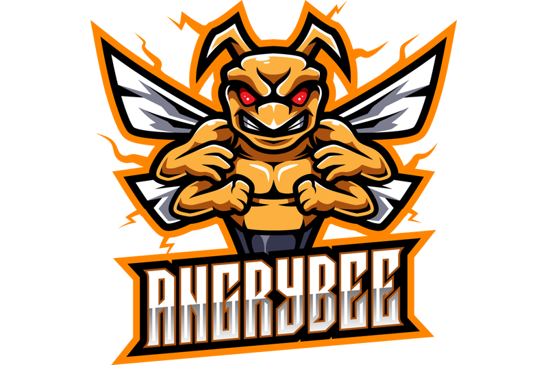 angry-bee-esport-mascot-logo-design