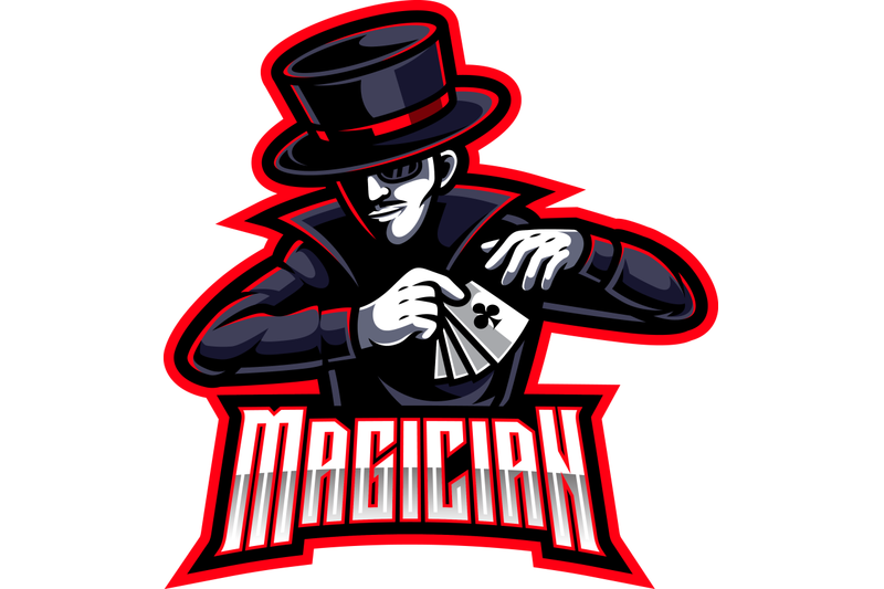 magician-esport-mascot-logo-design