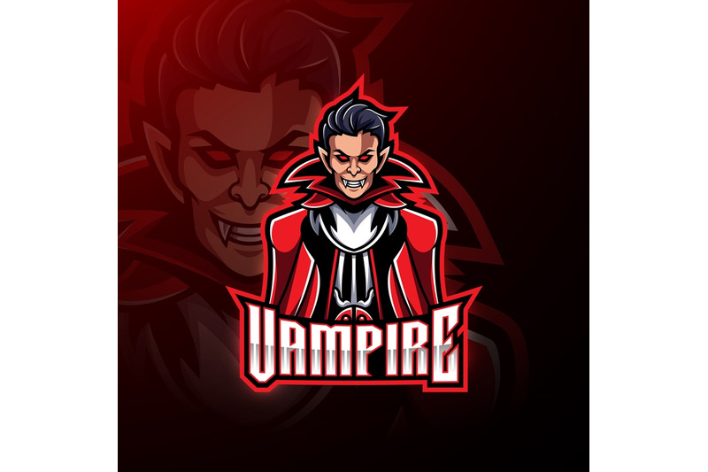 vampire-esport-mascot-logo-design
