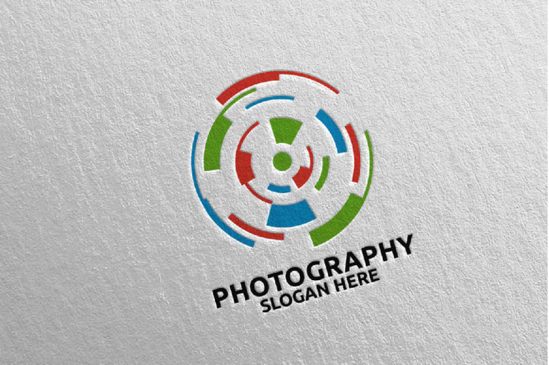 abstract-camera-photography-logo-88