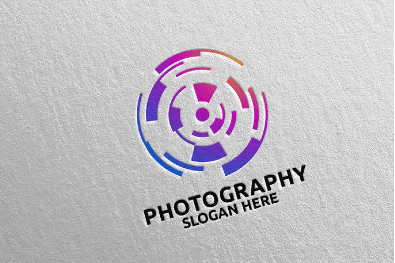 abstract-camera-photography-logo-88