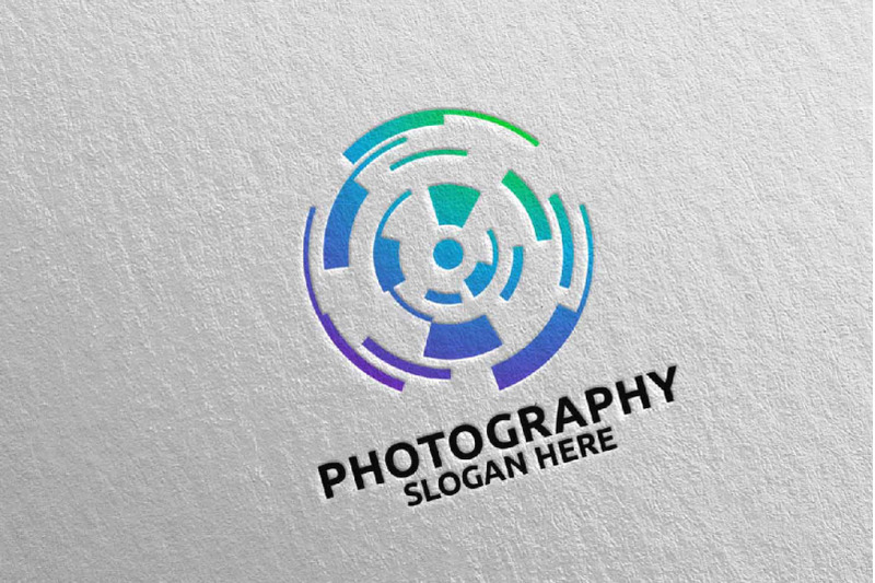 abstract-camera-photography-logo-88