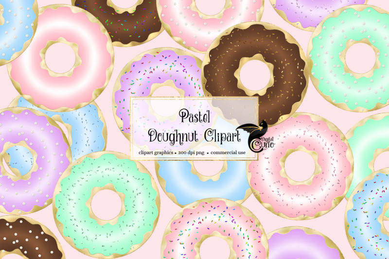 pastel-doughnut-clipart