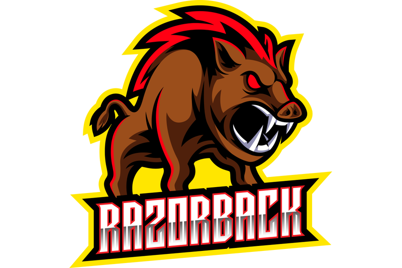 razorback-sport-mascot-logo-design