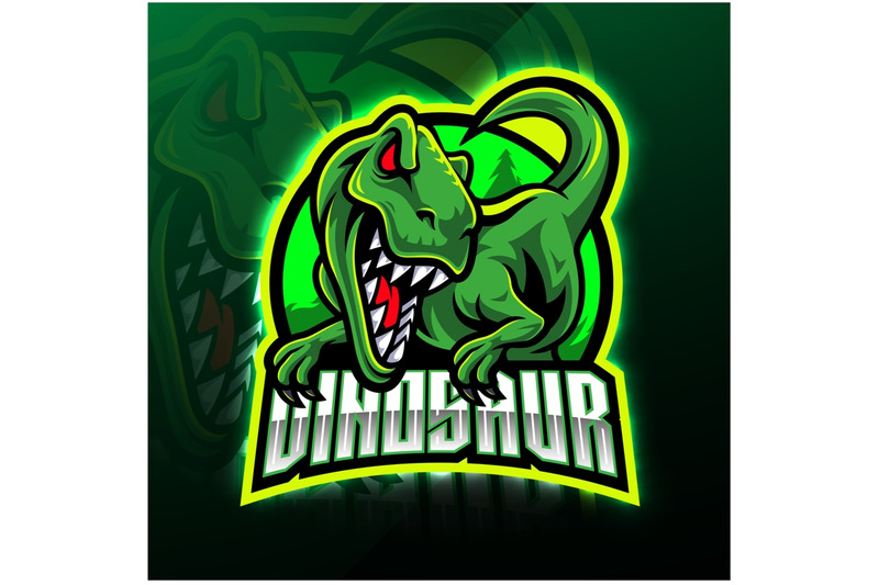 dinosaur-sport-mascot-logo-design