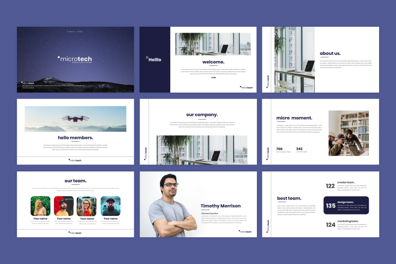 microtech-business-google-slides-template