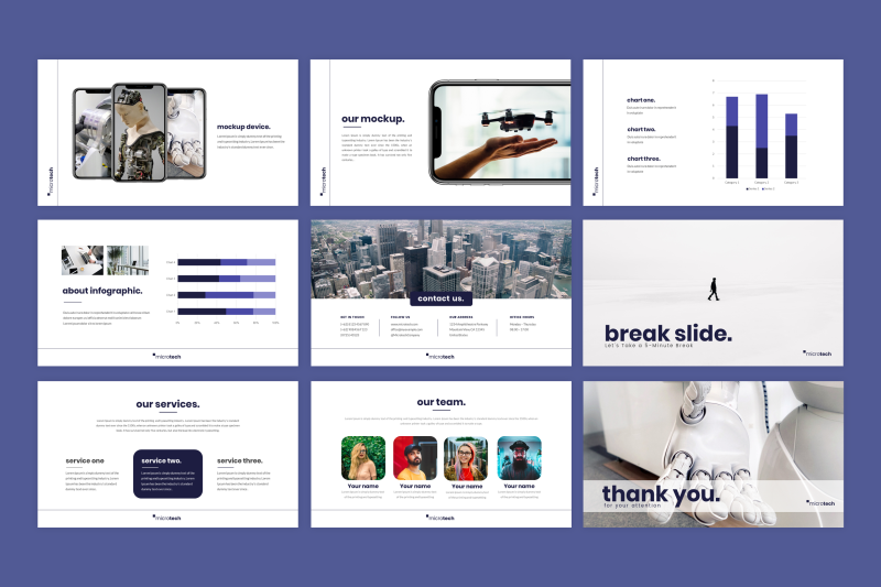 microtech-business-google-slides-template