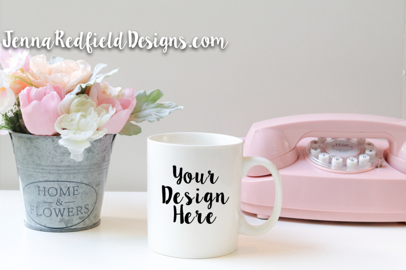 white-mug-mockup-stock-photo-with-pink-accents