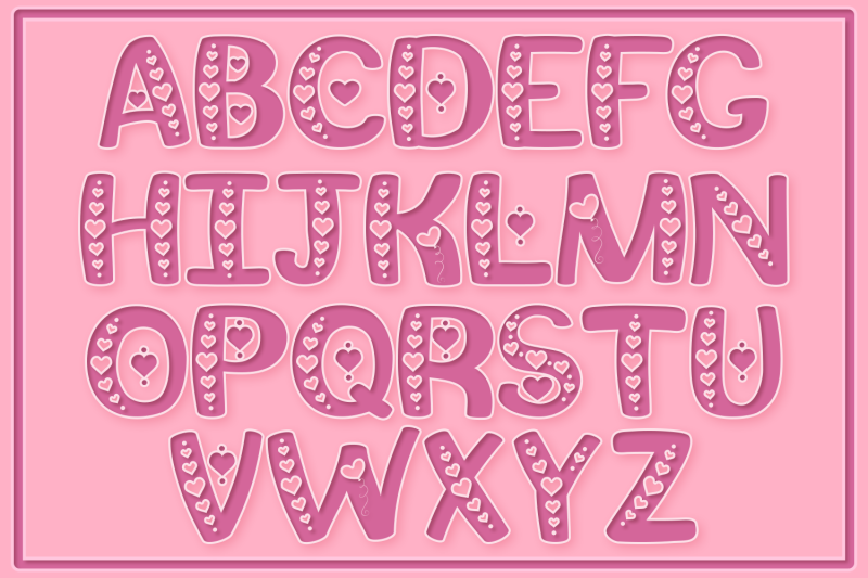 this-is-love-valentine-039-s-craft-font