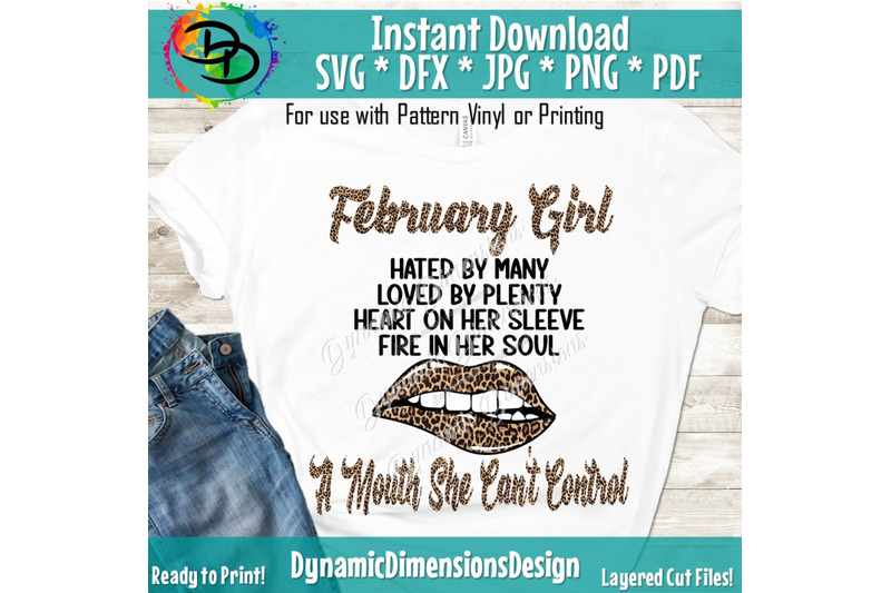 Download February girl svg, February birthday bday svg, Lips svg ...