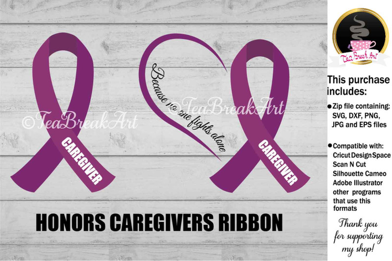 Honors Caregivers Awareness 692 Cricut Explore
