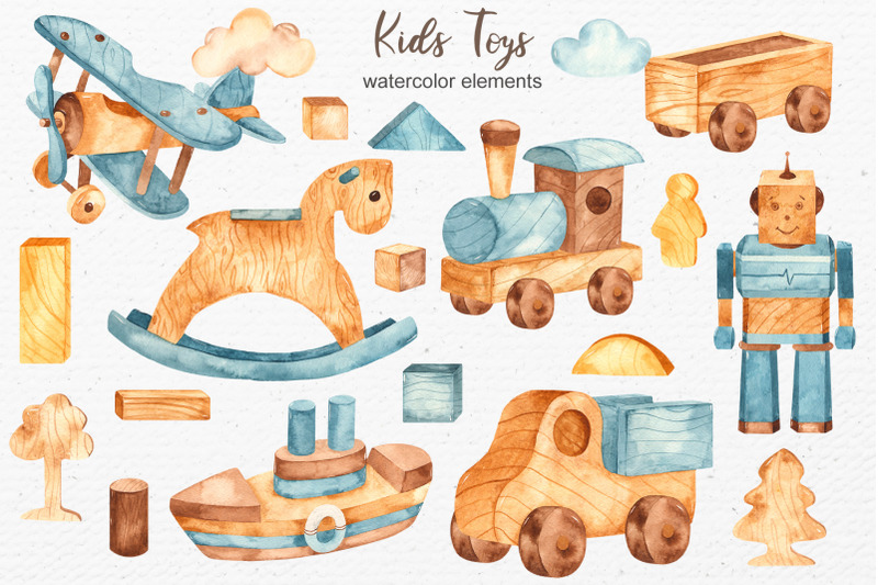 kids-toys-watercolor-clipart