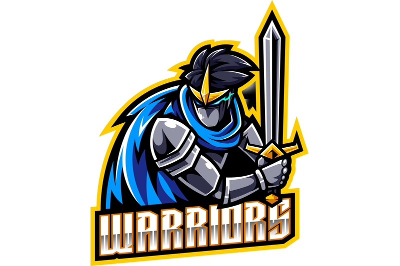 warriors-sport-mascot-logo-design