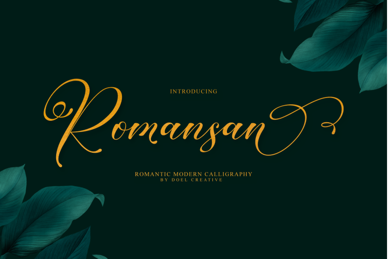 romansan-romantic-calligraphy