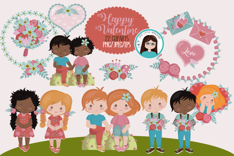 happy-valentine-kids