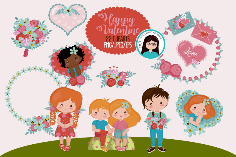 happy-valentine-kids