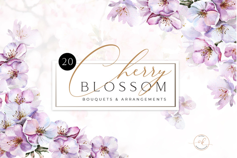 cherry-blossom-watercolor-bouquets-and-frames-valentines-templates-w