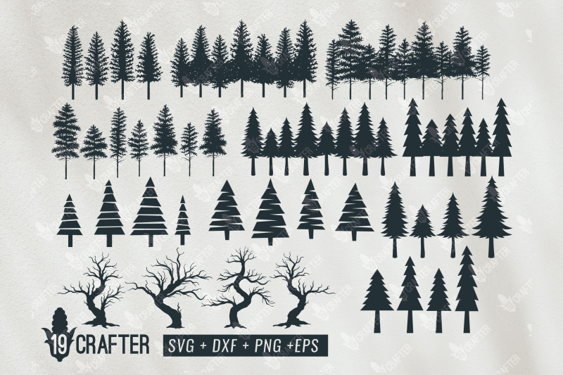 tree-forest-pine-tree-forest-svg-bundle