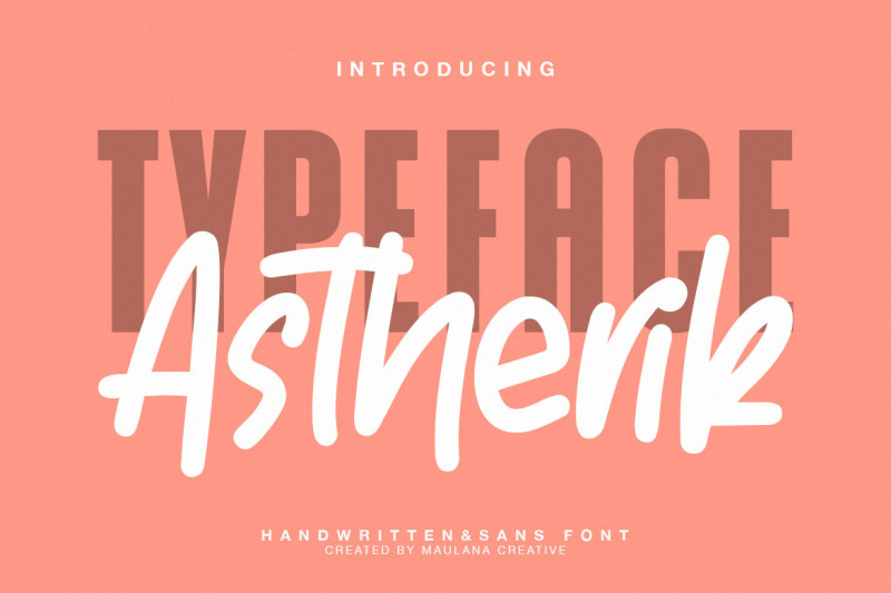 astherik-handwritten-free-sans-font