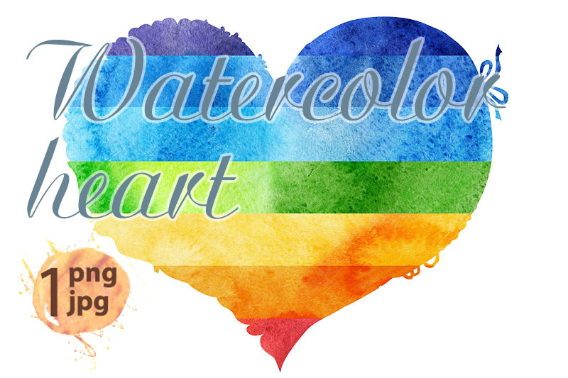 watercolor-rainbow-heart-with-a-lace-edge