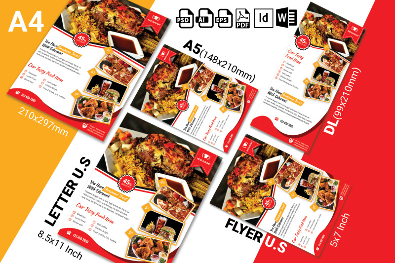 restaurant-flyer-vol-03