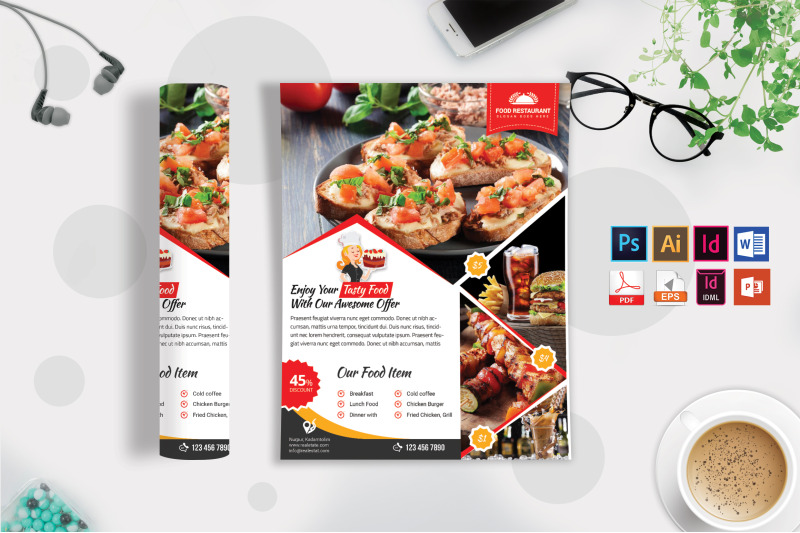 restaurant-flyer-vol-08