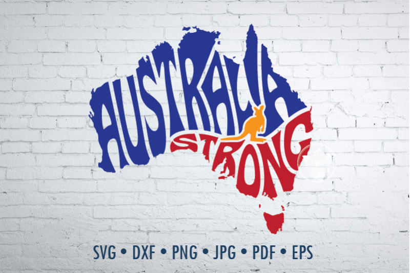 australia-strong-word-art-svg-dxf-eps-png-jpg-cut-file