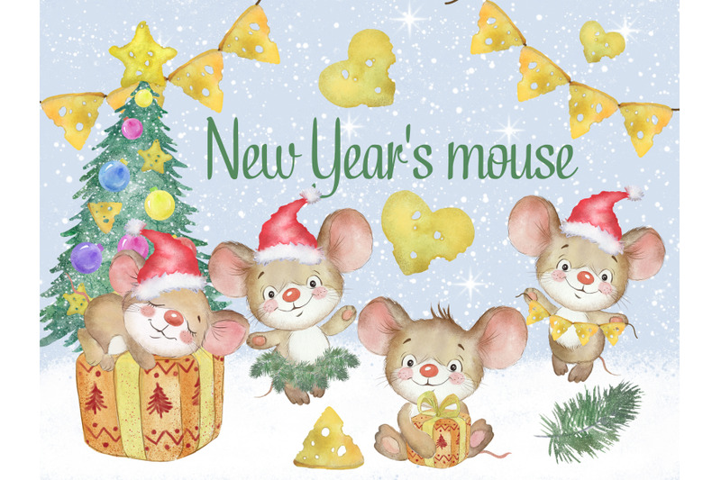 watercolor-christmas-clip-art-mouse-christmas-animals-lovely-mice