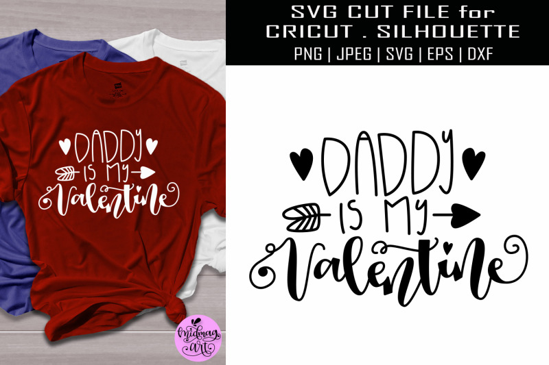 daddy-is-my-valentine-svg-valentine-shirt-svg