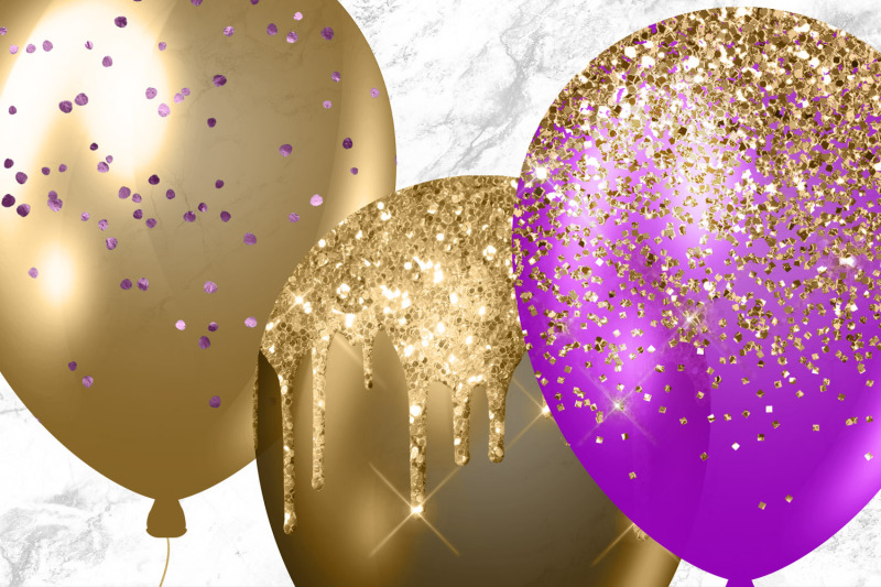 purple-and-gold-balloons-clipart