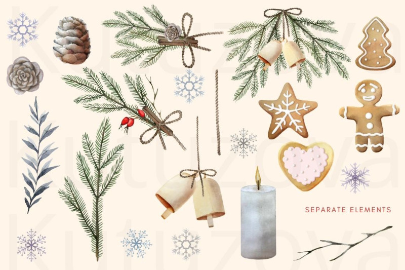 winter-clipart-set-hand-painted-watercolor-christmas-collection