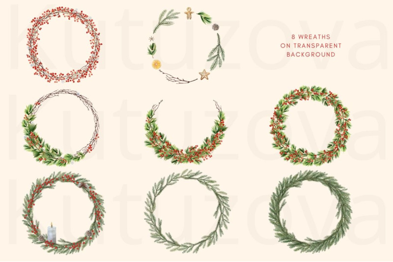 winter-clipart-set-hand-painted-watercolor-christmas-collection
