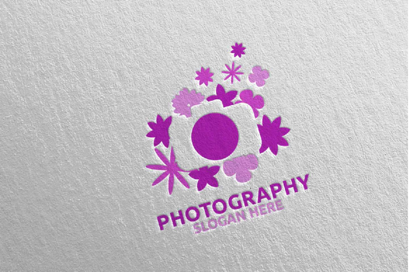 flower-camera-photography-logo-108