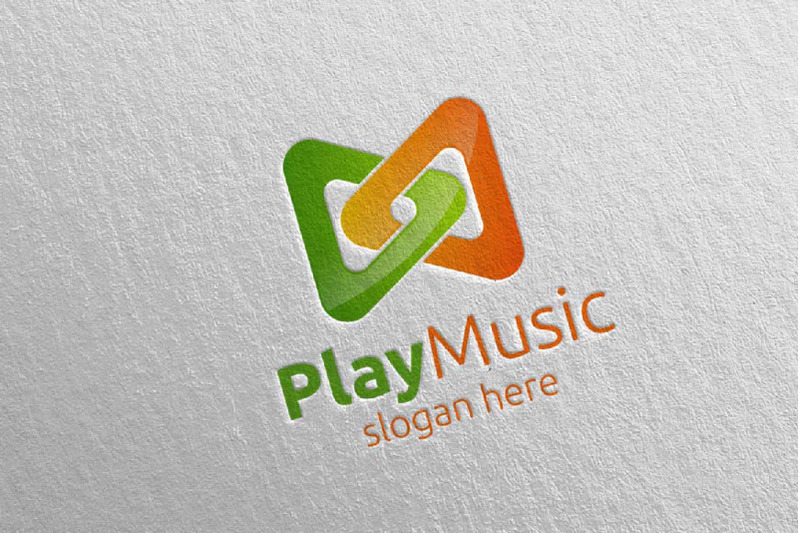 abstract-music-logo-with-play-concept-2