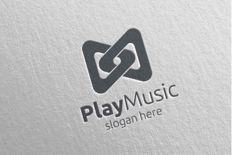 abstract-music-logo-with-play-concept-2