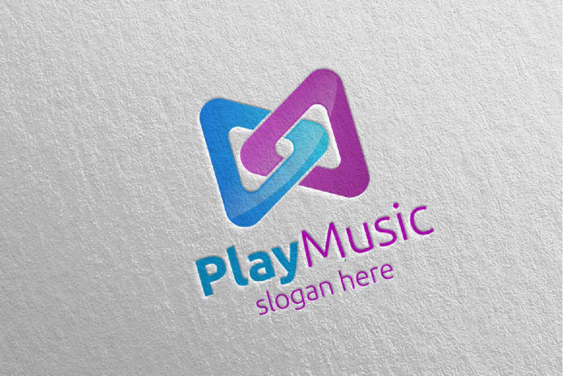 abstract-music-logo-with-play-concept-2