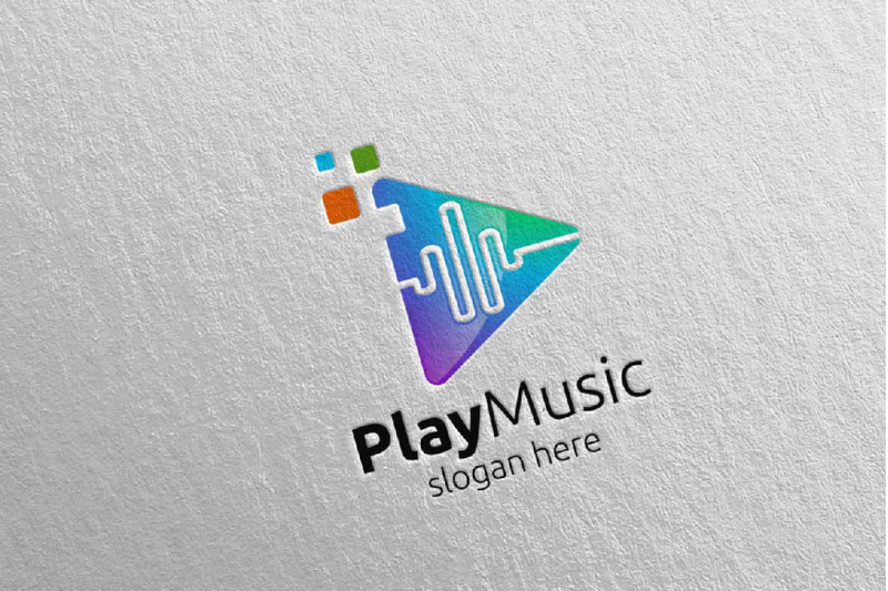 abstract-music-logo-with-play-concept-4