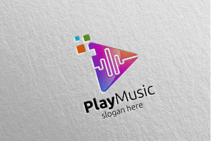 abstract-music-logo-with-play-concept-4