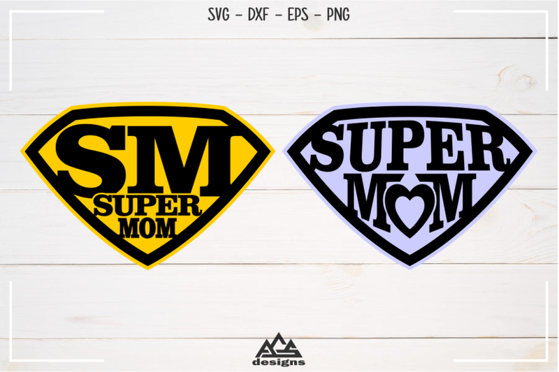 super-mom-svg-design