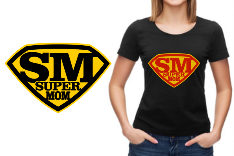 super-mom-svg-design