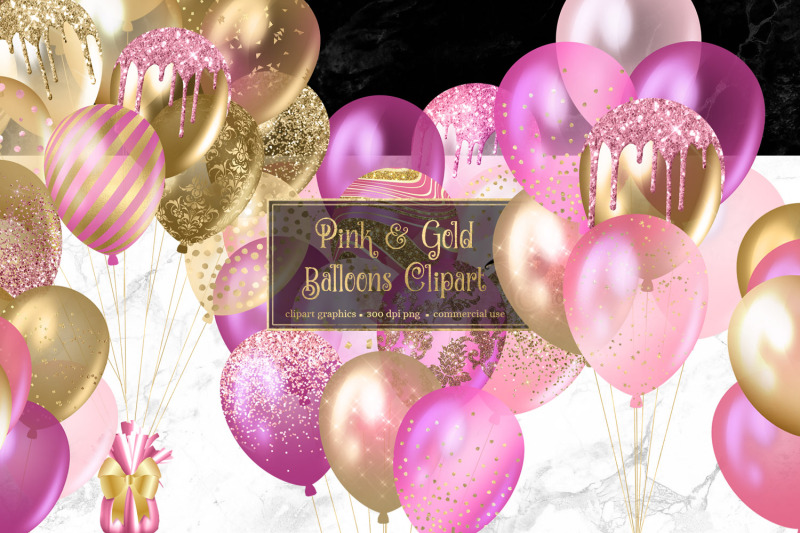 pink-and-gold-balloons-clipart