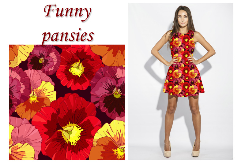 red-pansies-vector-floral-seamless-patterns