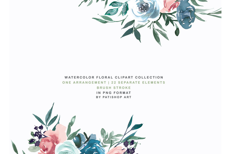 weldon-blue-melon-watercolor-floral-bouquet-clipart