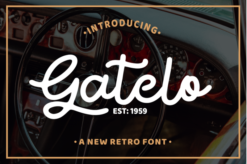 gatelo-clasic-retro-font