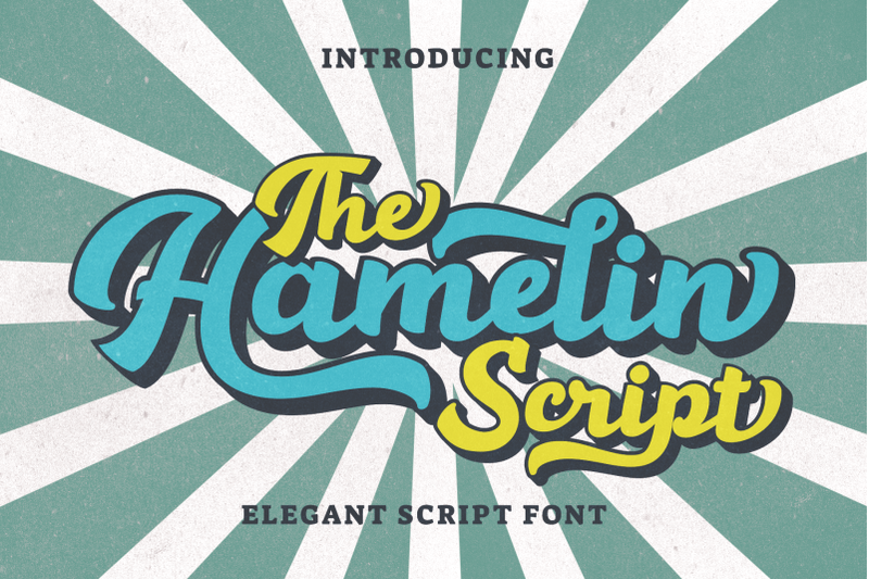 hamelin-retro-script-font