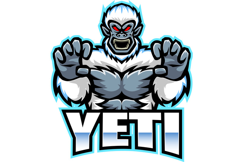 yeti-esport-mascot-logo-design