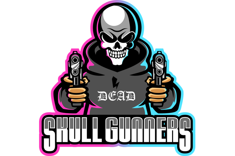 skull-gunners-esport-mascot-logo