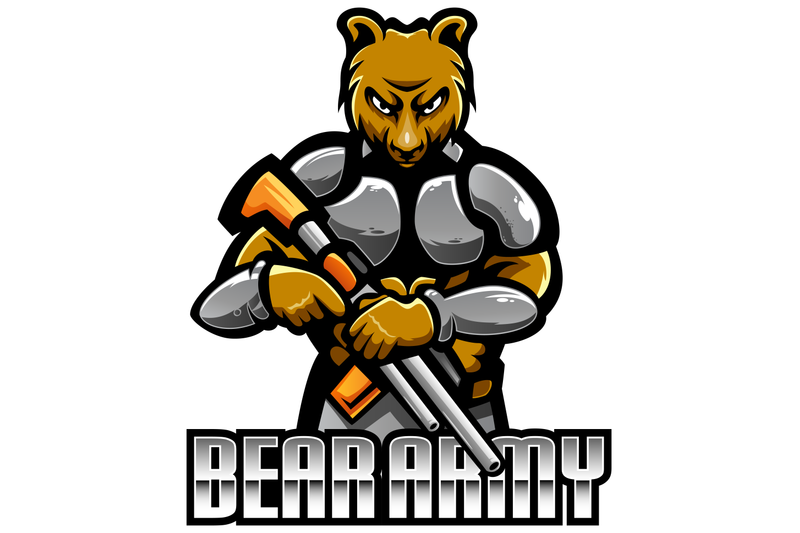 bear-army-esport-mascot-logo