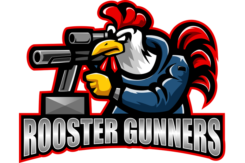 rooster-gunners-mascot-logo-design