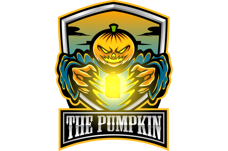 the-pumpkin-esport-mascot-logo